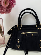 sac Sac LYA daim noir dsclothes