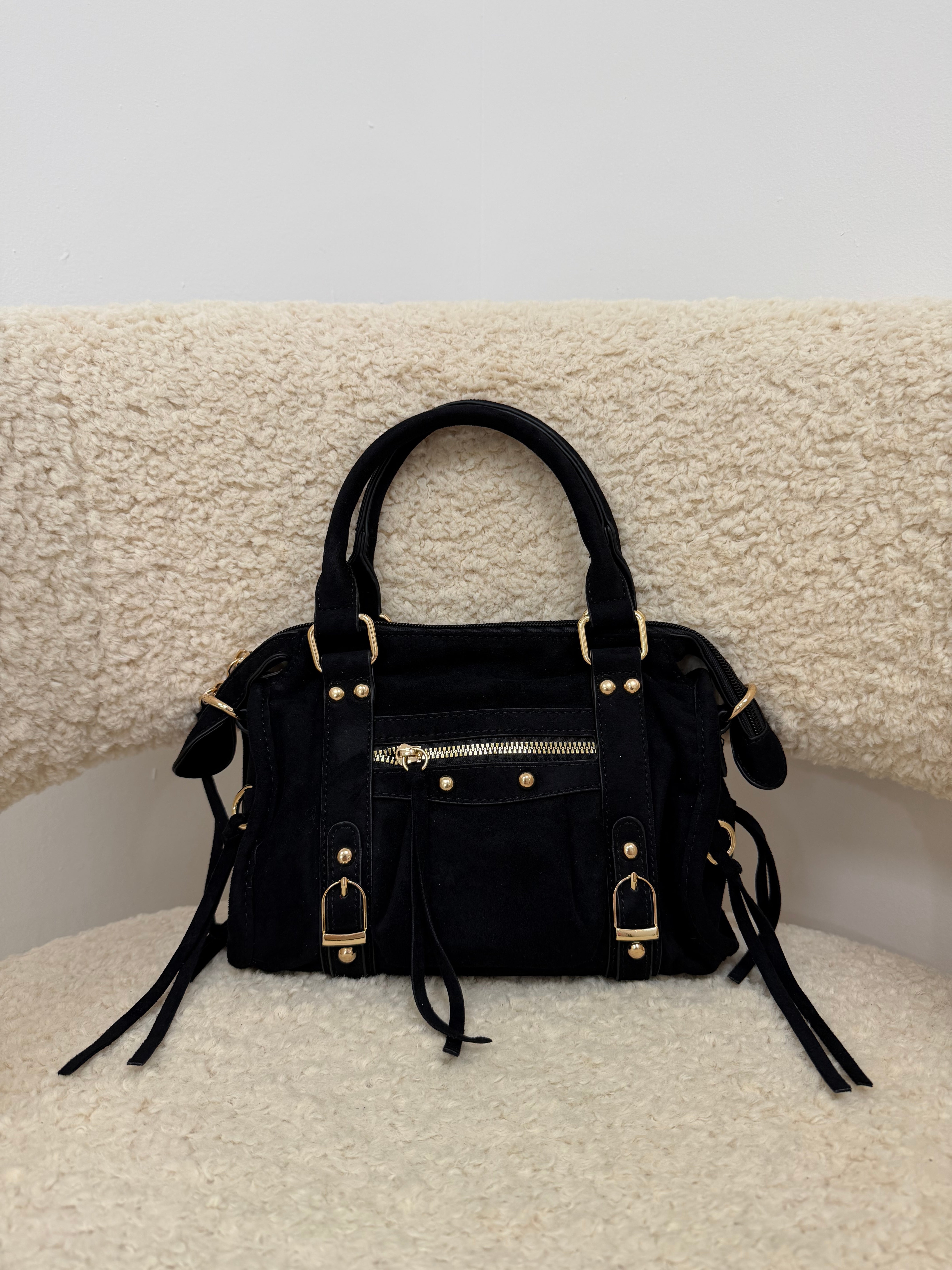 sac Sac LYA daim noir dsclothes