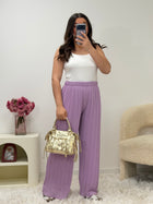 pantalon pantalon ROMY lila dsclothes