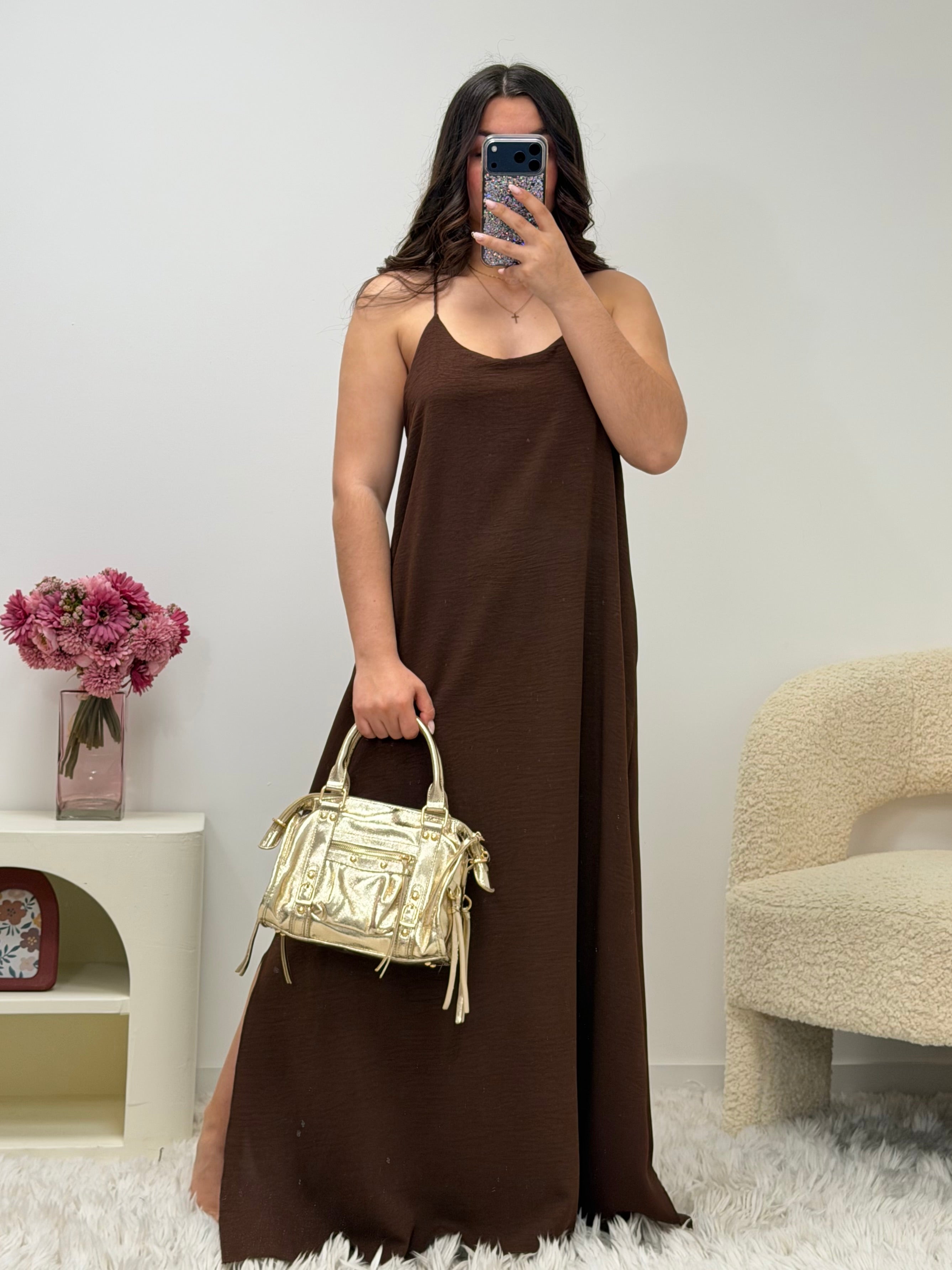 robe Robe LÉANE marron dsclothes