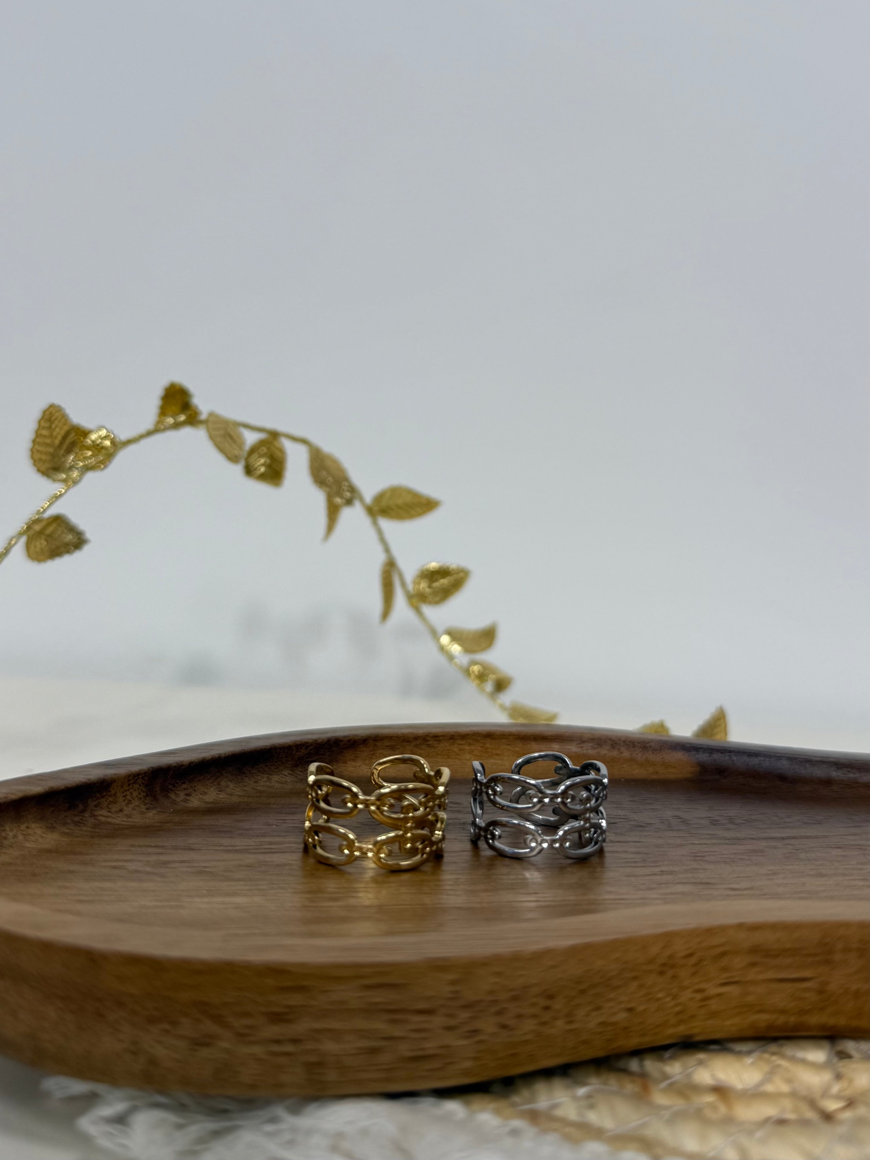 bague Bague Lyla argenté | Acier inoxydable dsclothes