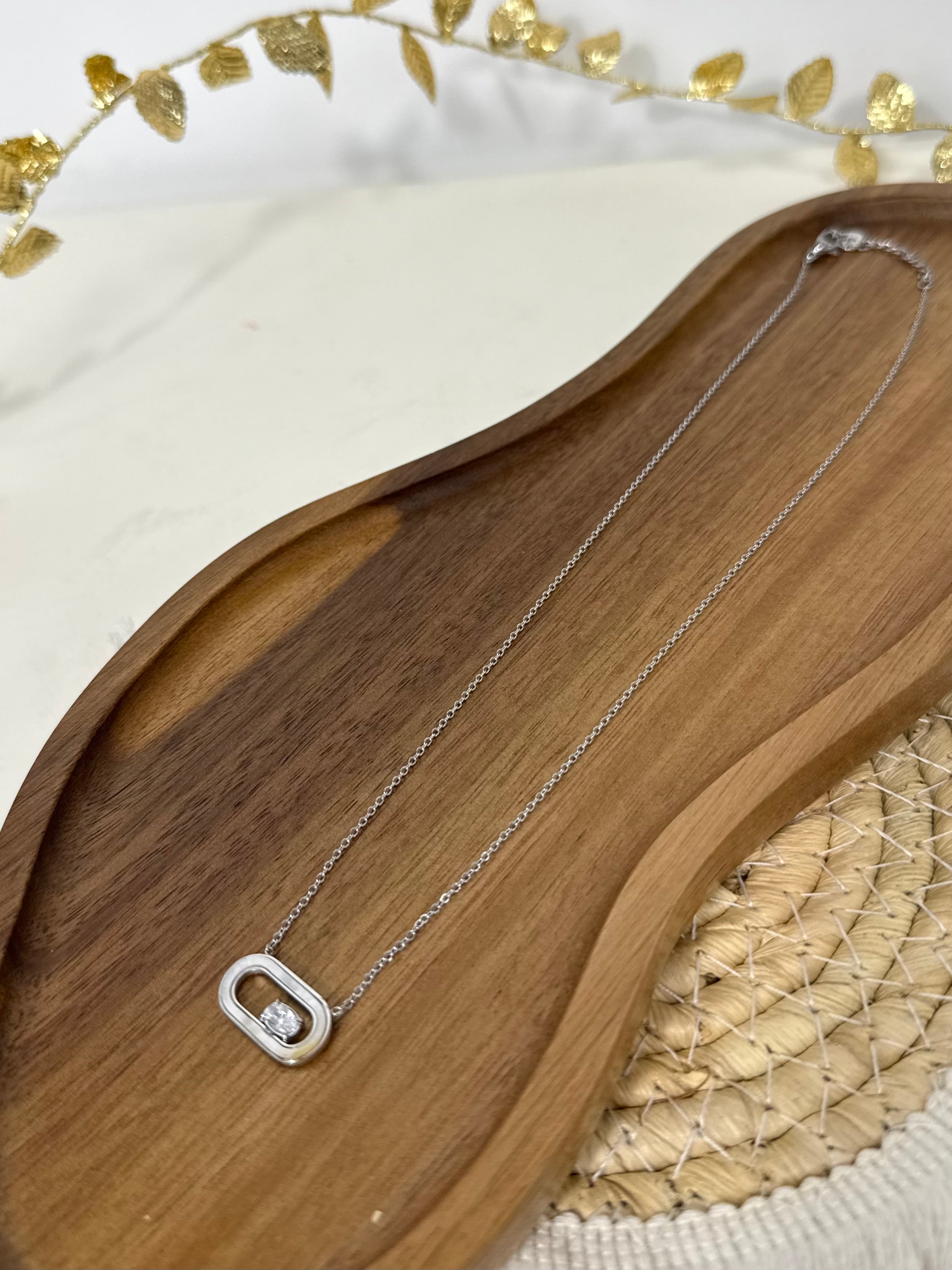 collier Collier Vega argenté | Acier inoxydable dsclothes