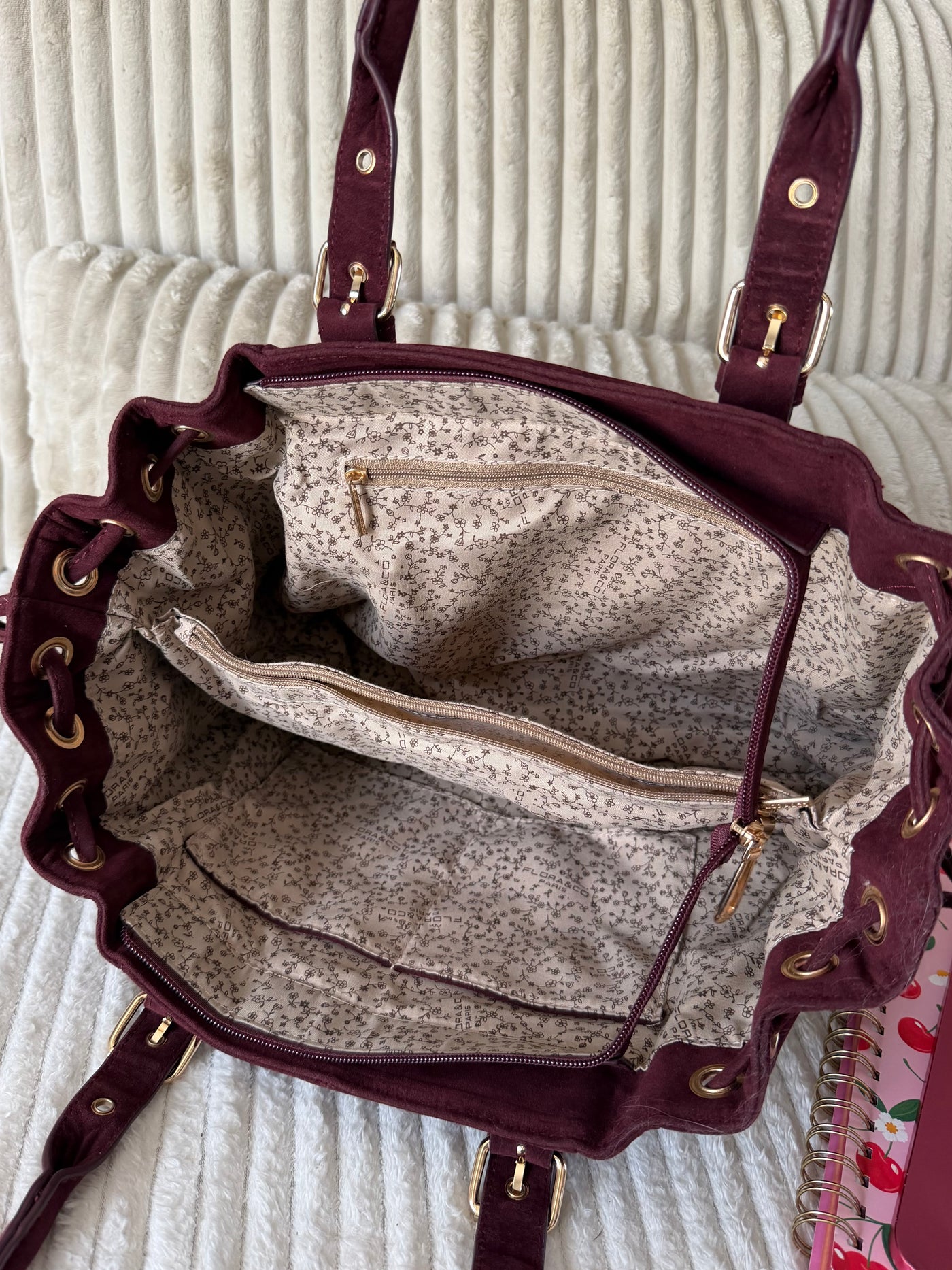 sac Sac LOLA bordeaux dsclothes
