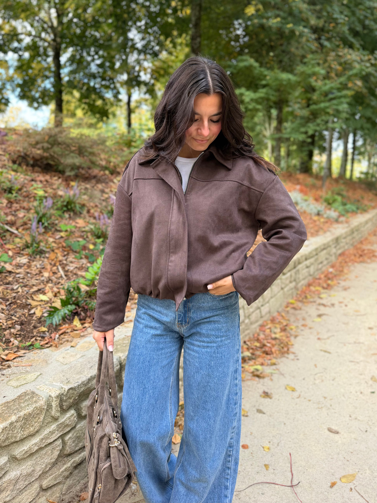 veste Veste Alba marron dsclothes