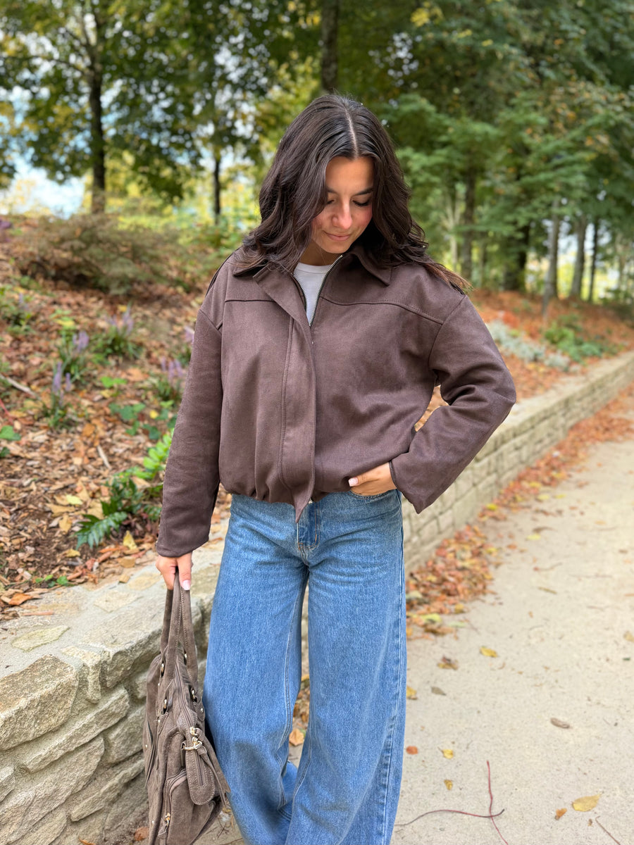 veste Veste Alba marron dsclothes