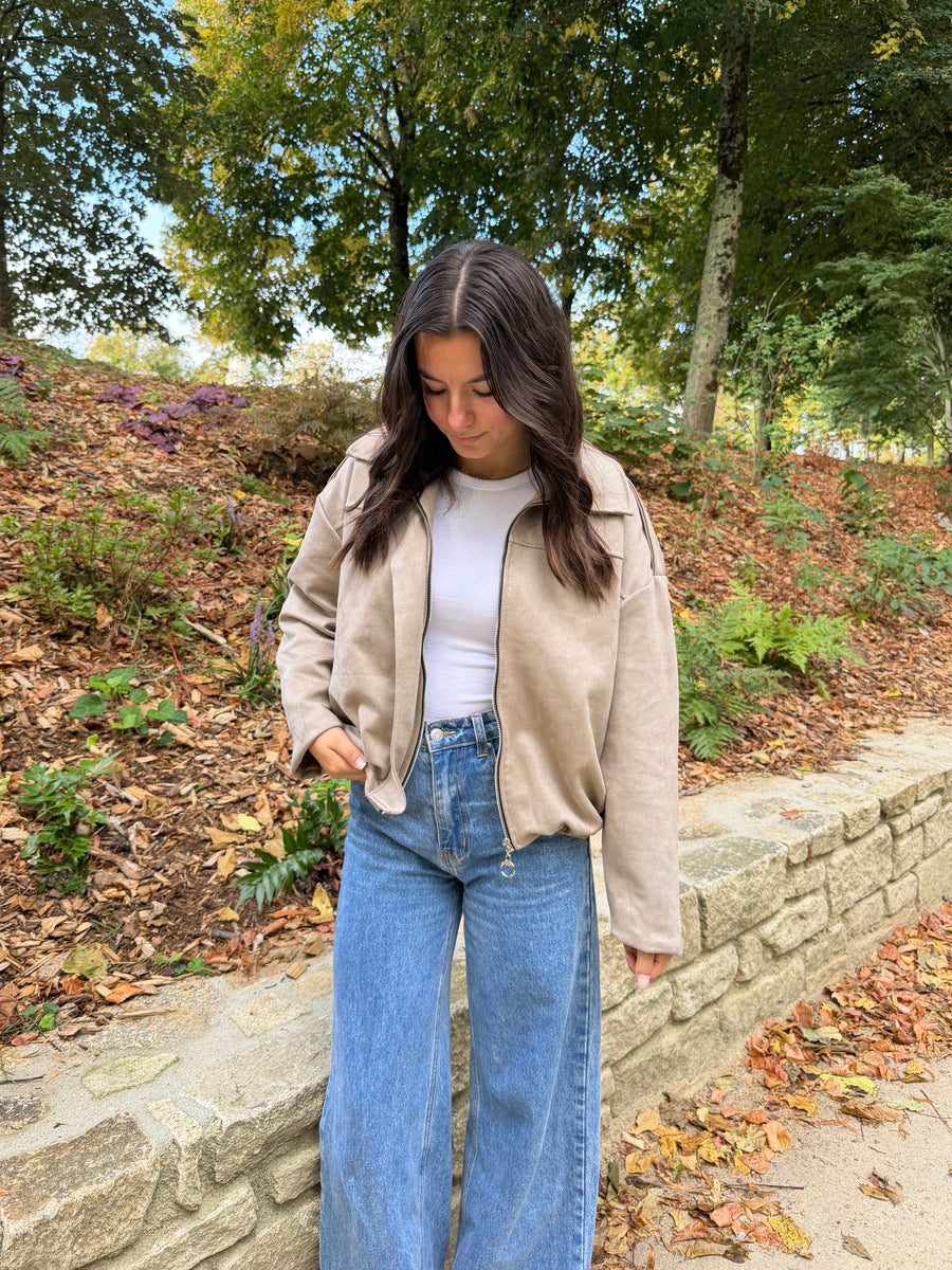 veste Veste Alba taupe dsclothes