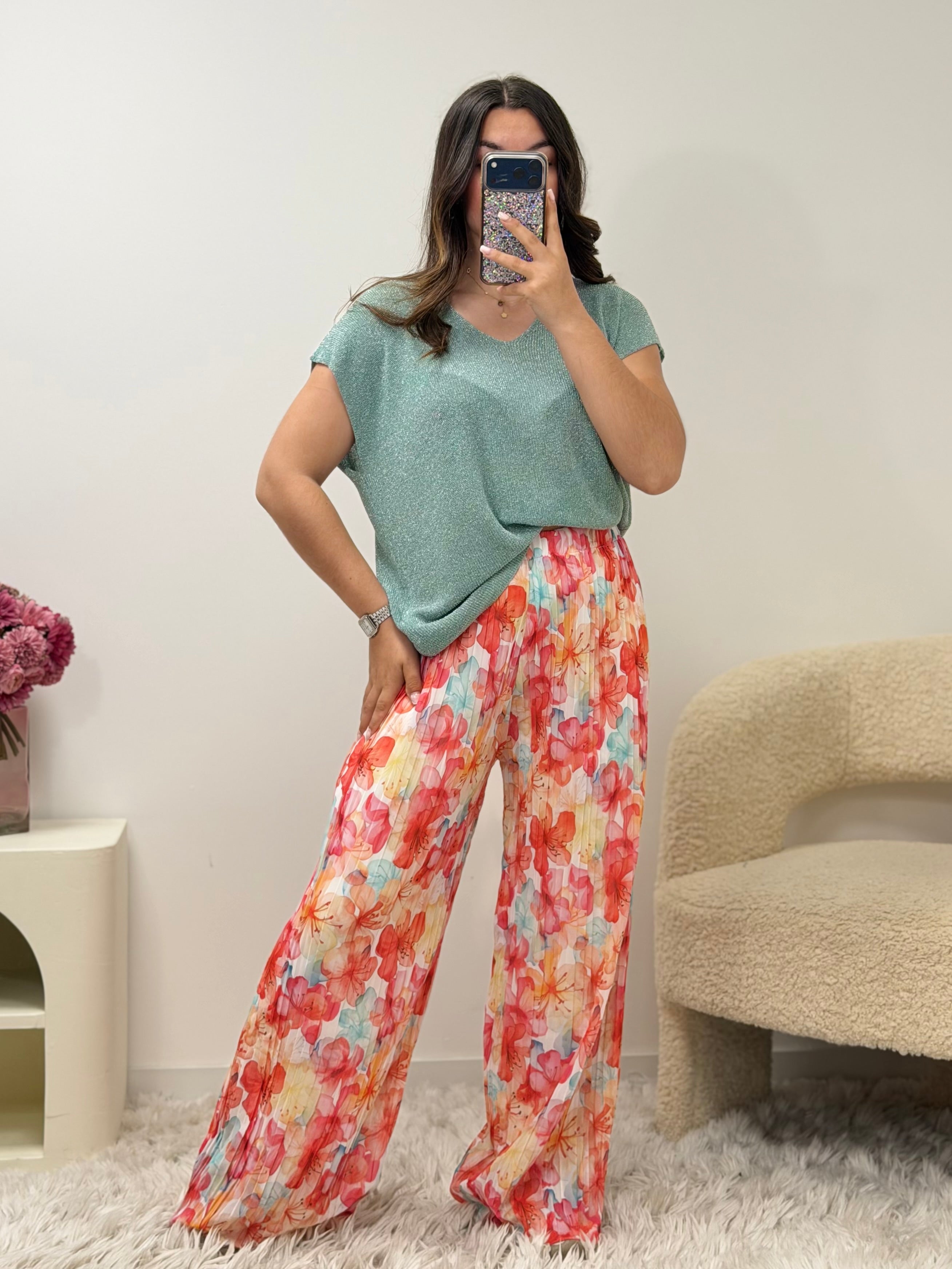 pantalon Pantalon MIRA aqua dsclothes