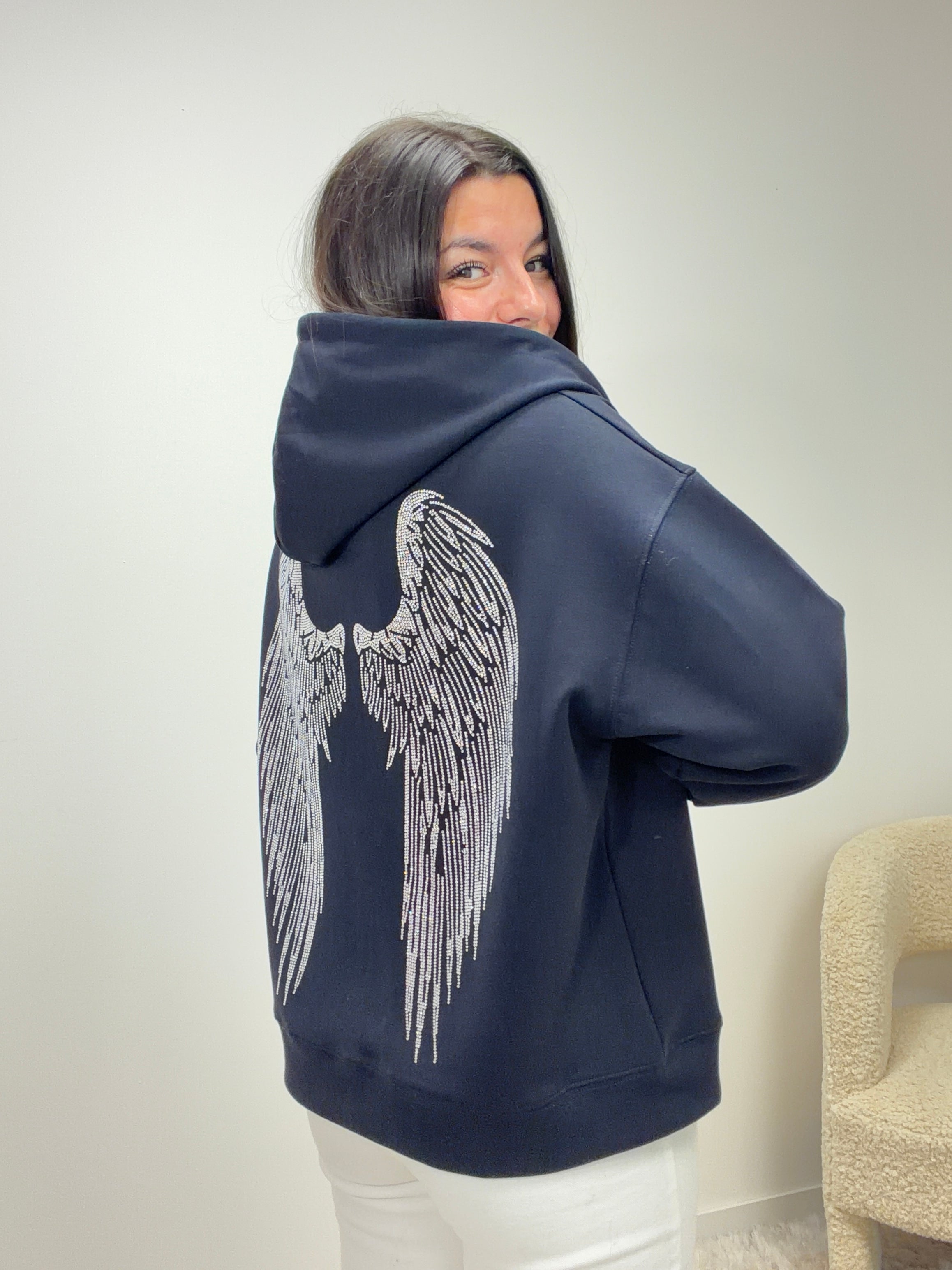 sweat Gilet ZAG bleu marine dsclothes