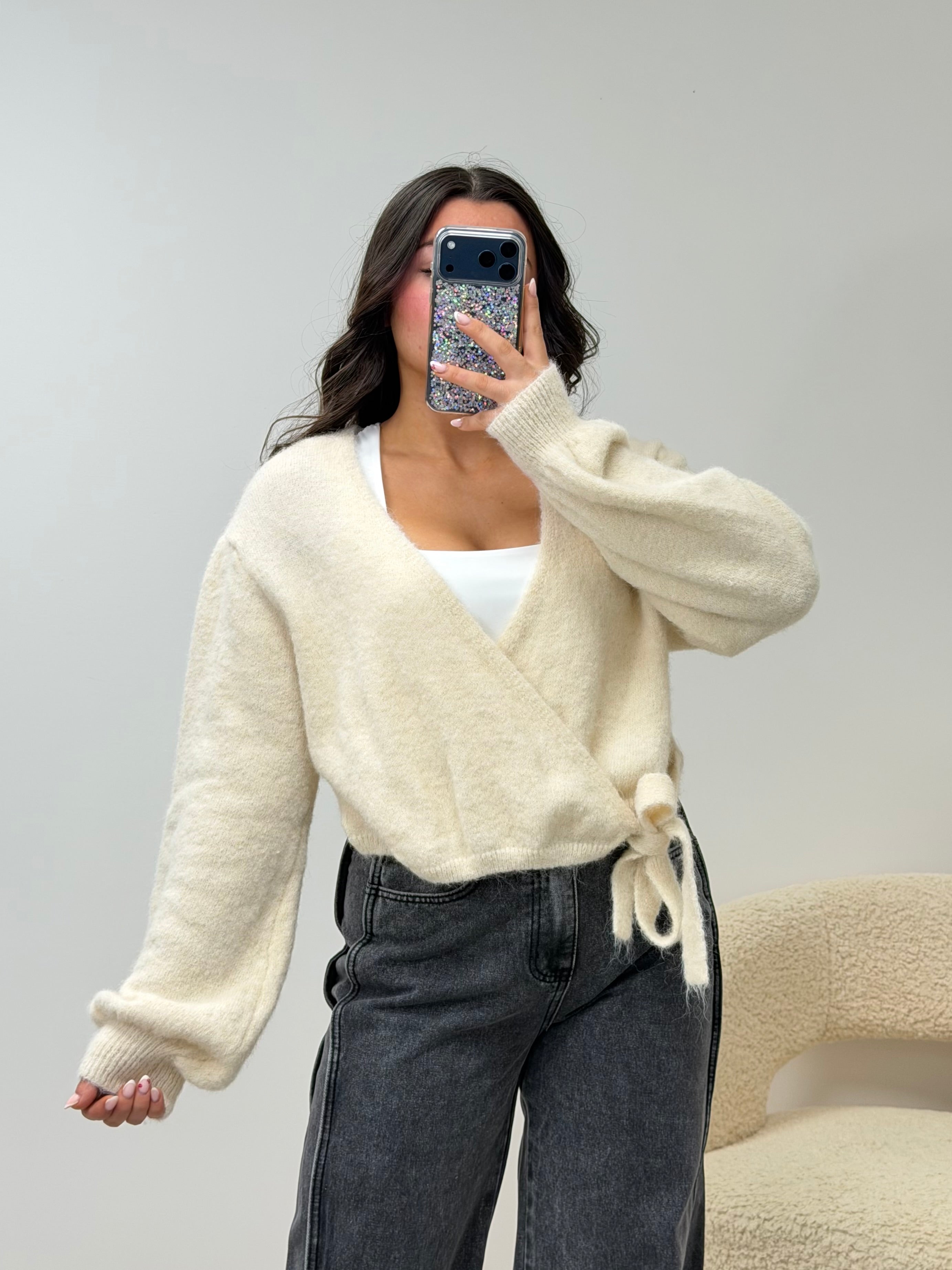 cardigan Cardigan MAXINE écru dsclothes