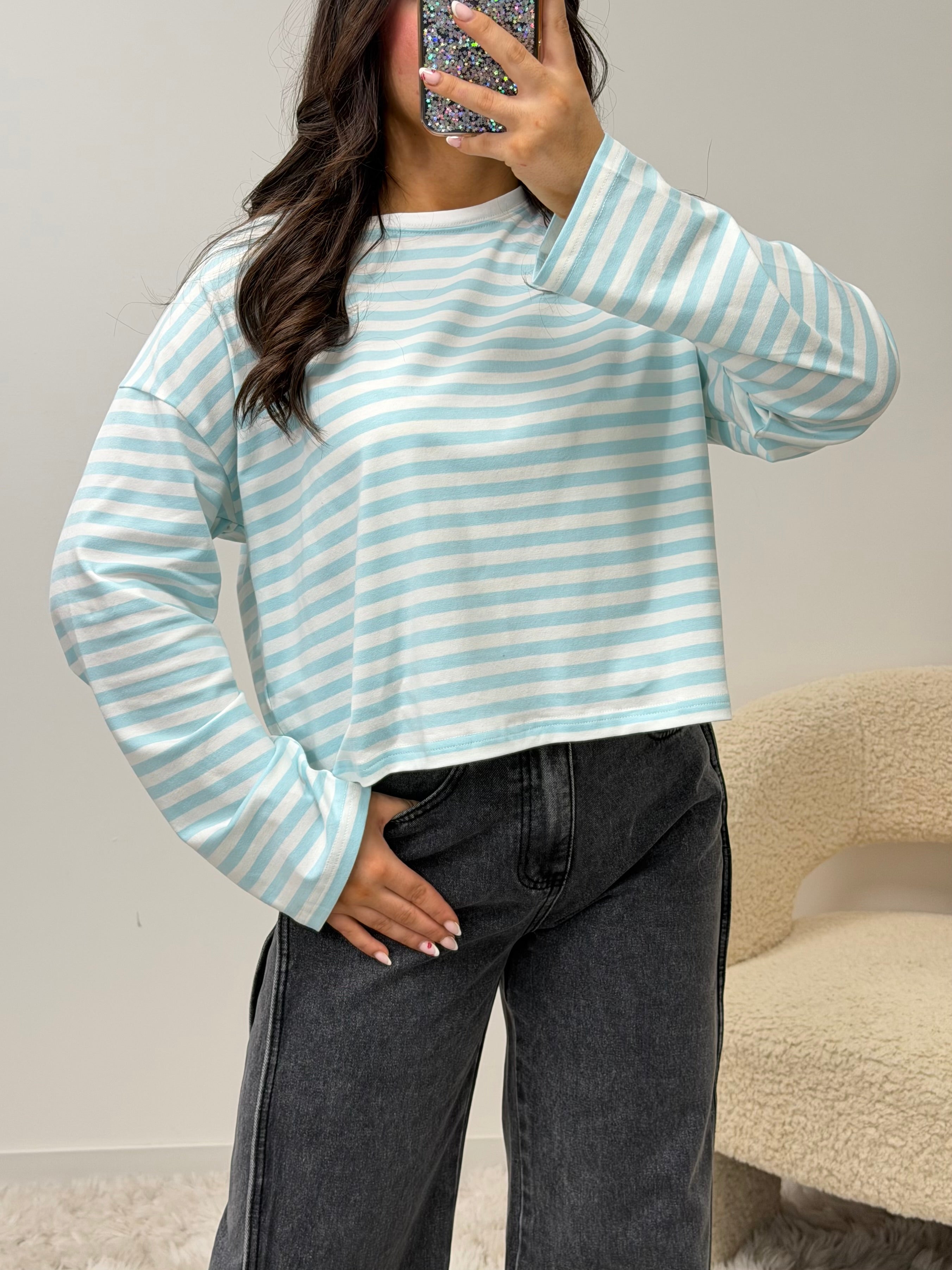 tshirt T-shirt TESSA bleu dsclothes