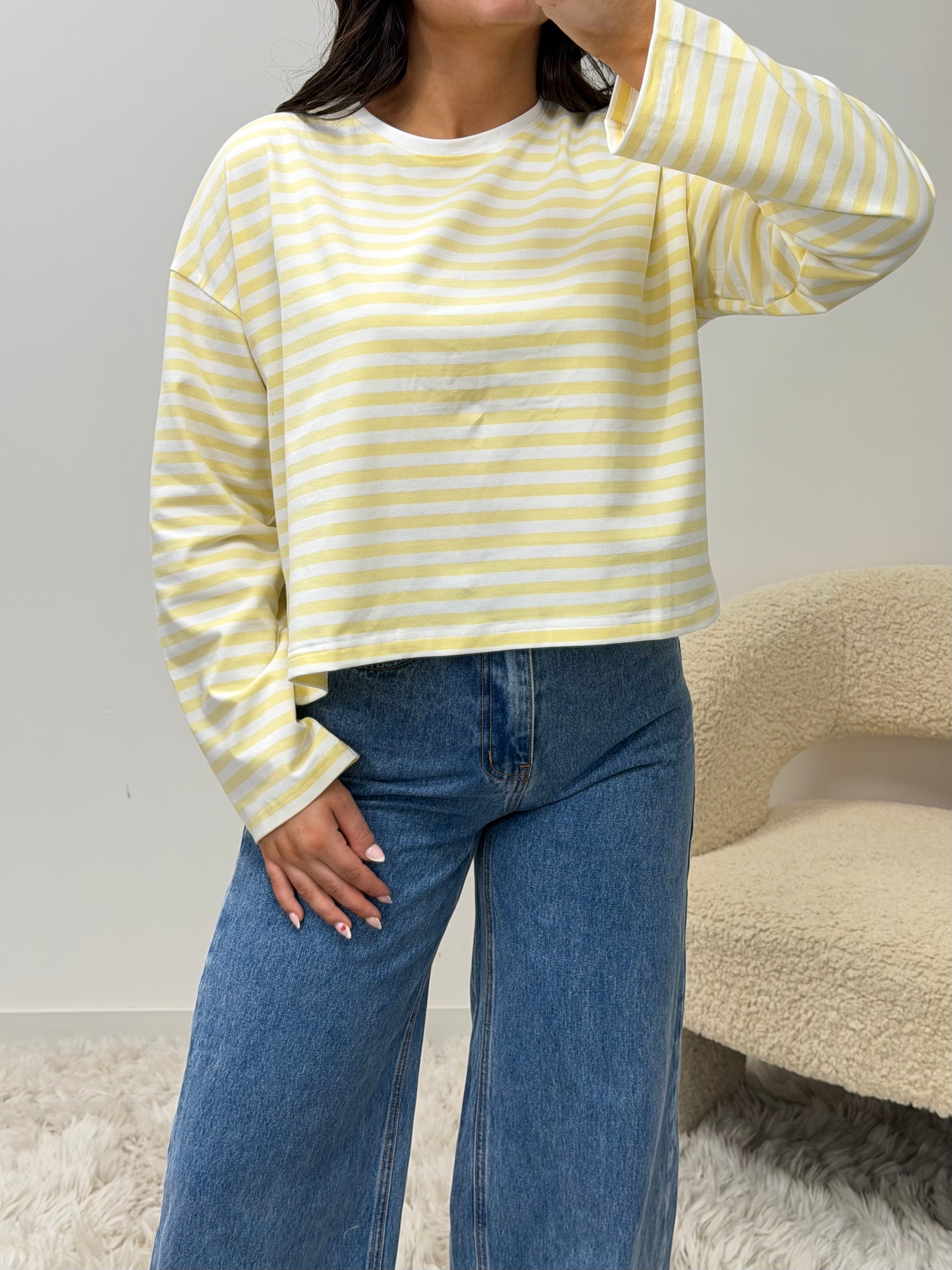 tshirt T-shirt TESSA jaune dsclothes