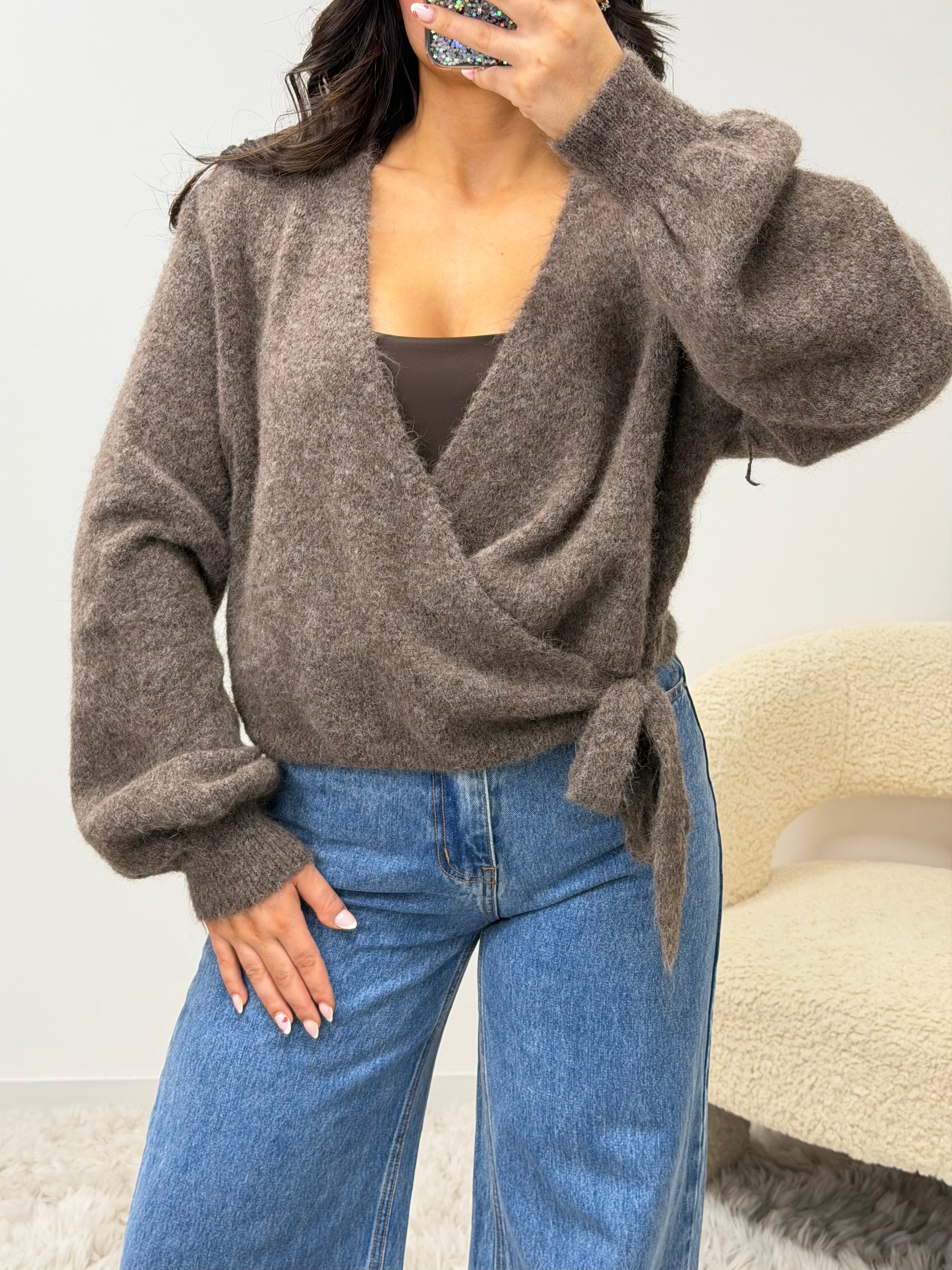 cardigan Cardigan MAXINE marron dsclothes