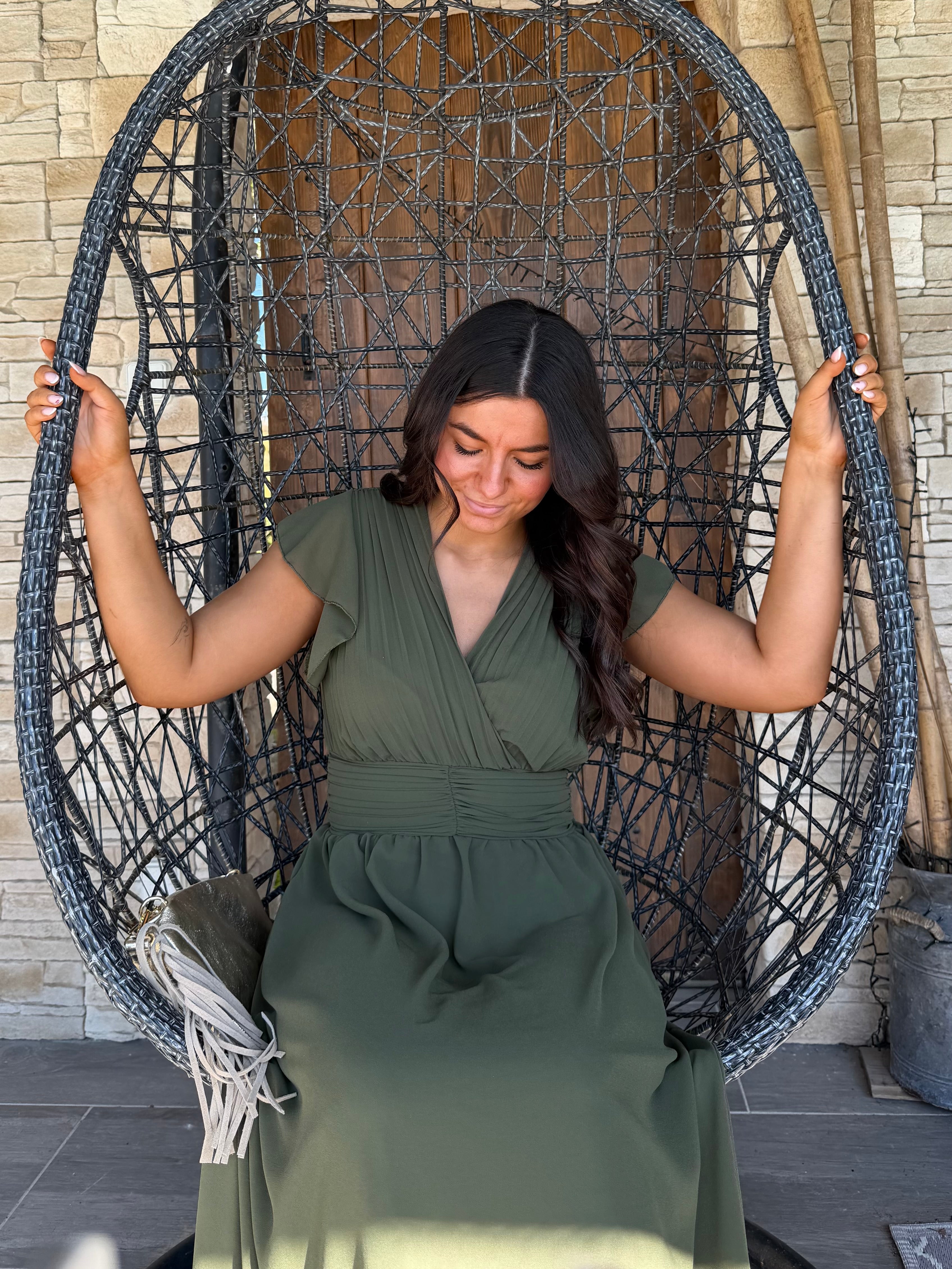 robe Robe ÉVA kaki dsclothes