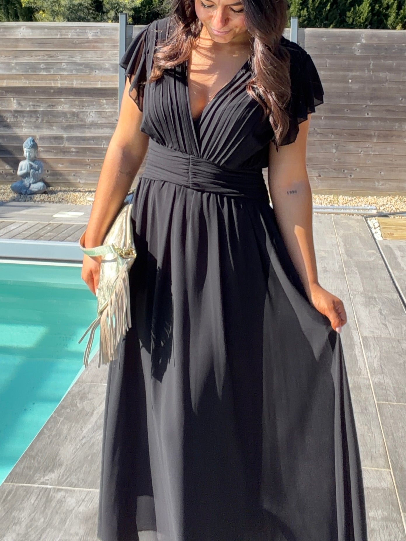 robe Robe ÉVA noir dsclothes