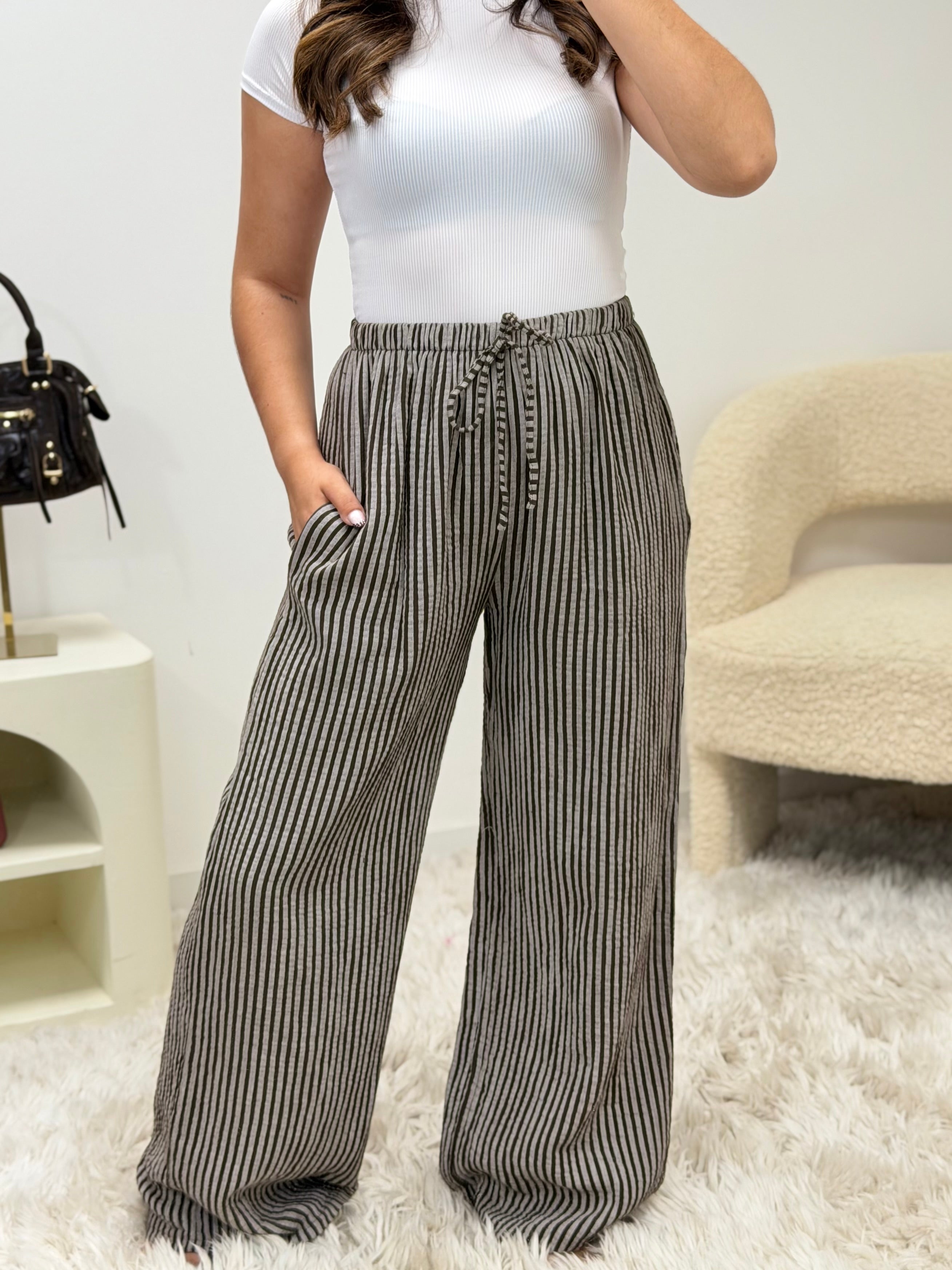 pantalon Pantalon SANDY (SMALL) marron dsclothes