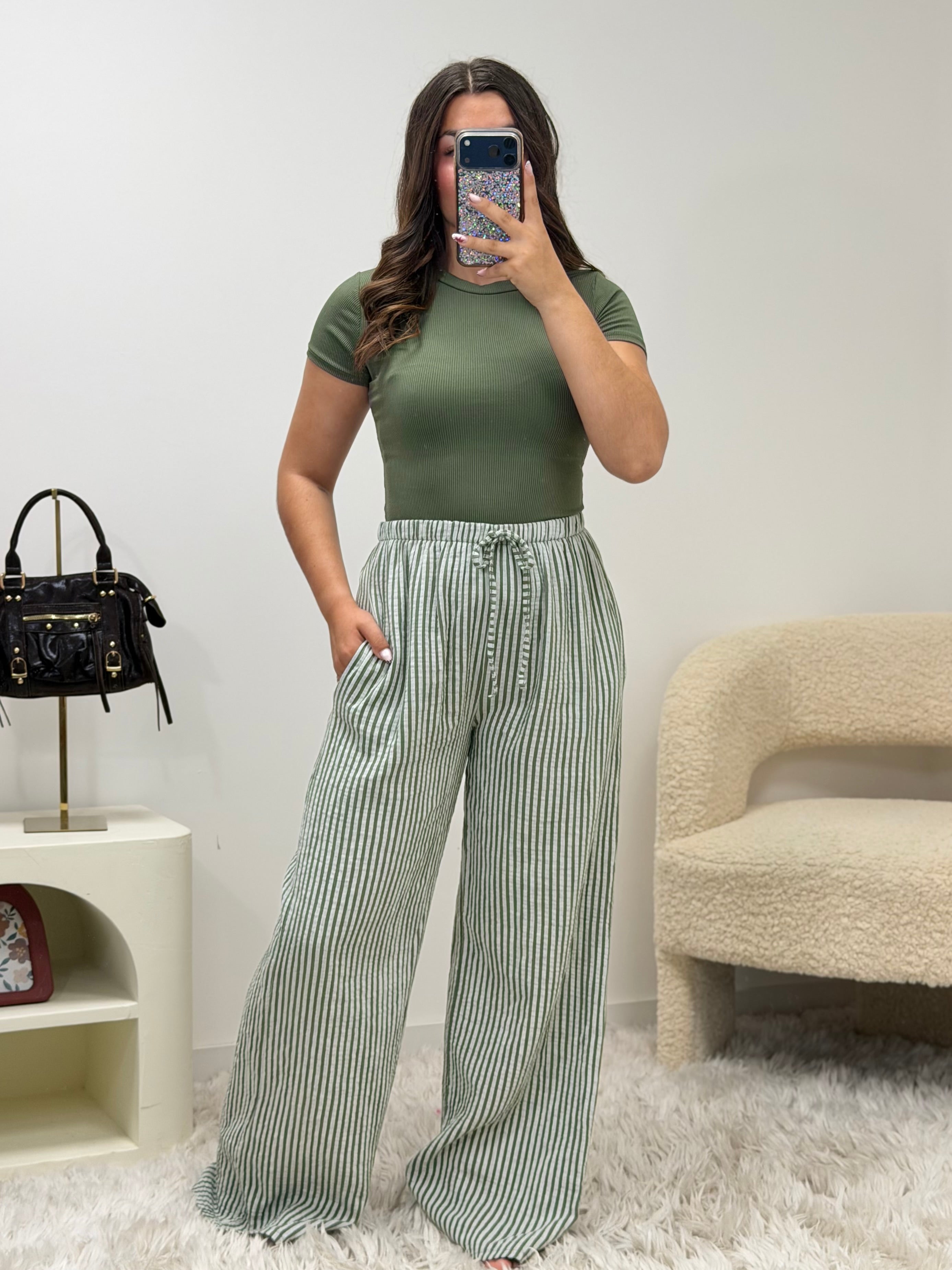 pantalon Pantalon SANDY (SMALL) kaki dsclothes
