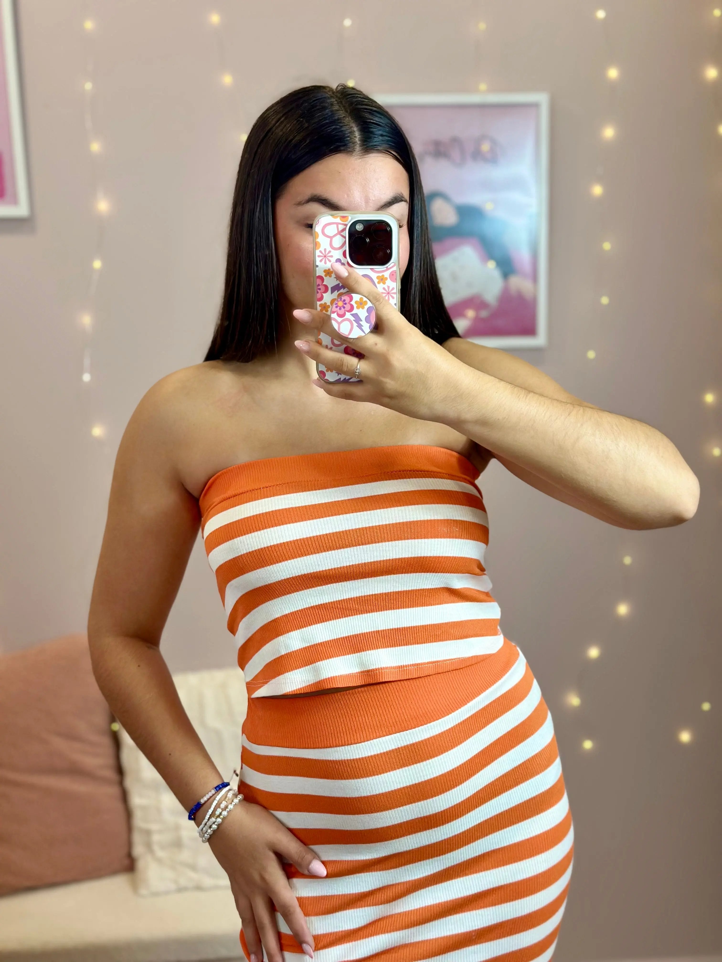 ensemble Ensemble Barbara orange dsclothes