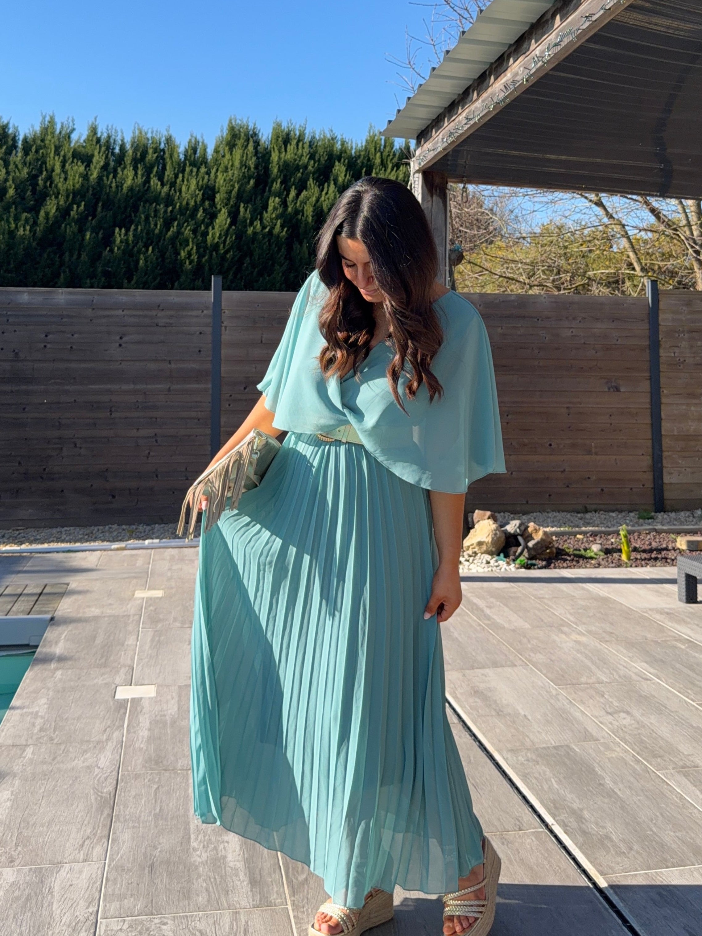 robe Robe NOOR céladon dsclothes