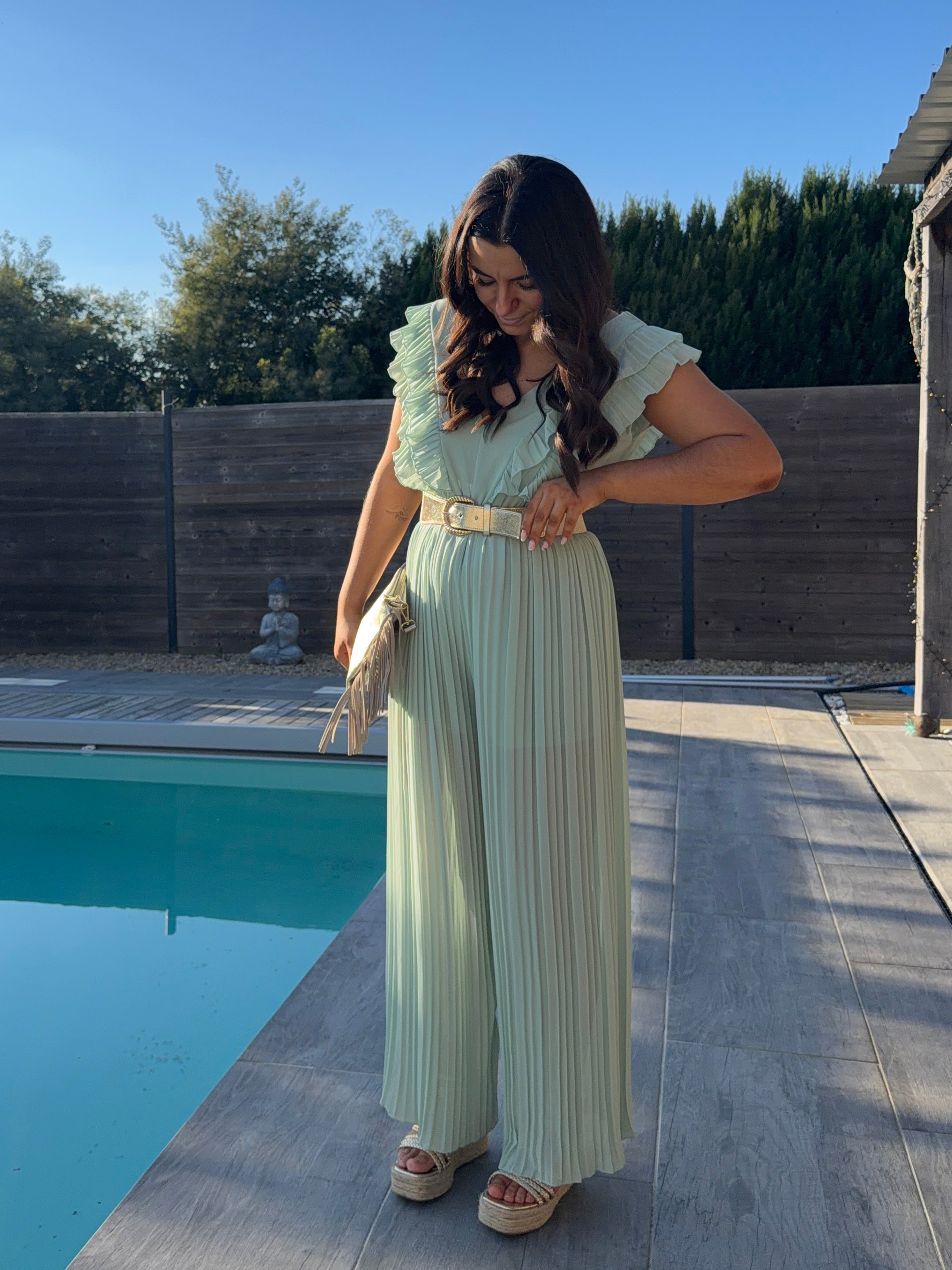 combinaison Combinaison LIOR vert d'eau dsclothes