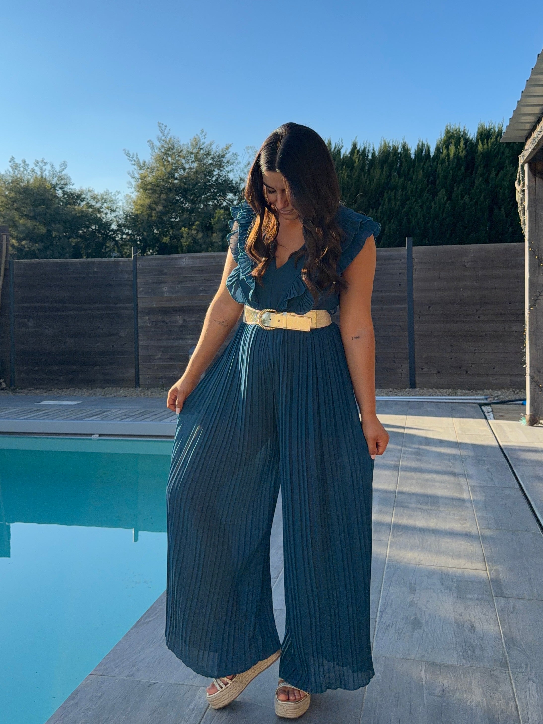 combinaison Combinaison LIOR bleu canard dsclothes