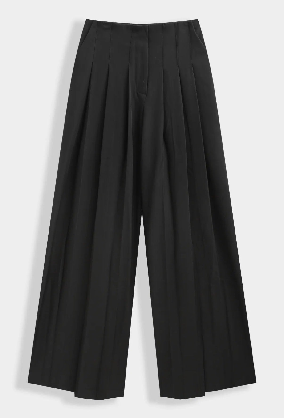 Pantalon tailleur noir