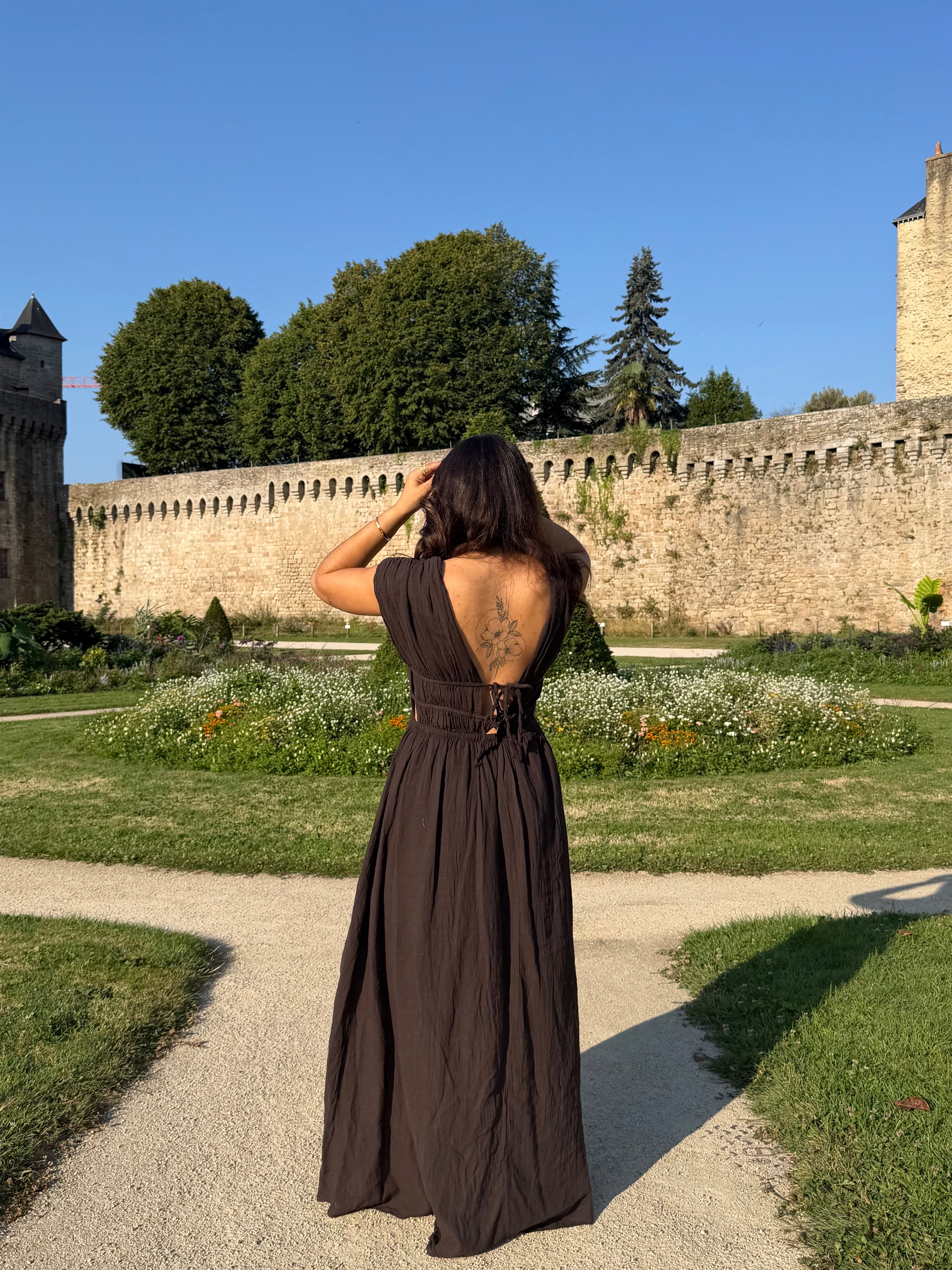 robe Robe MERIDA marron dsclothes