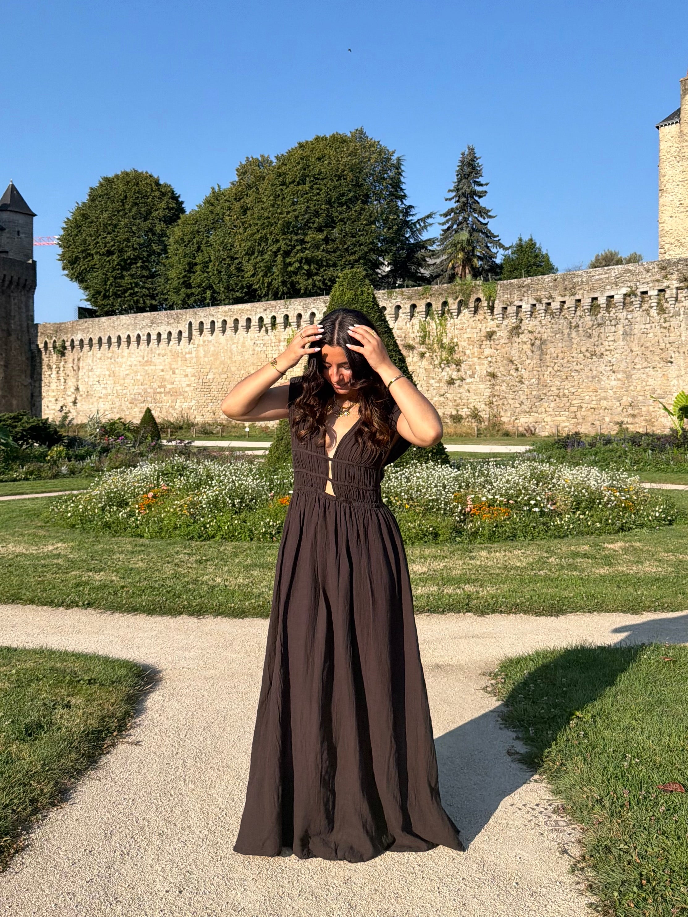 robe Robe MERIDA marron dsclothes