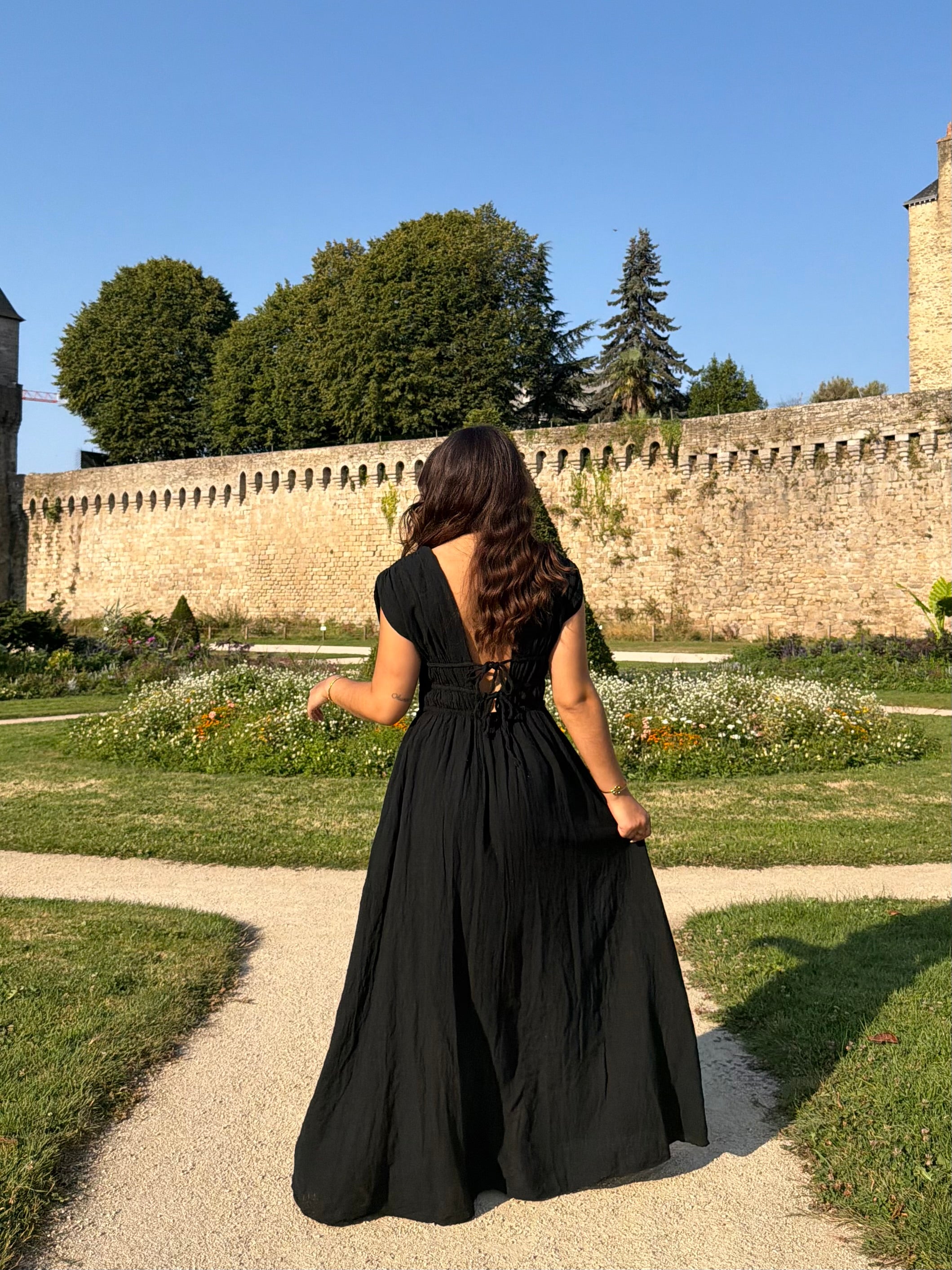 robe Robe MERIDA noir dsclothes
