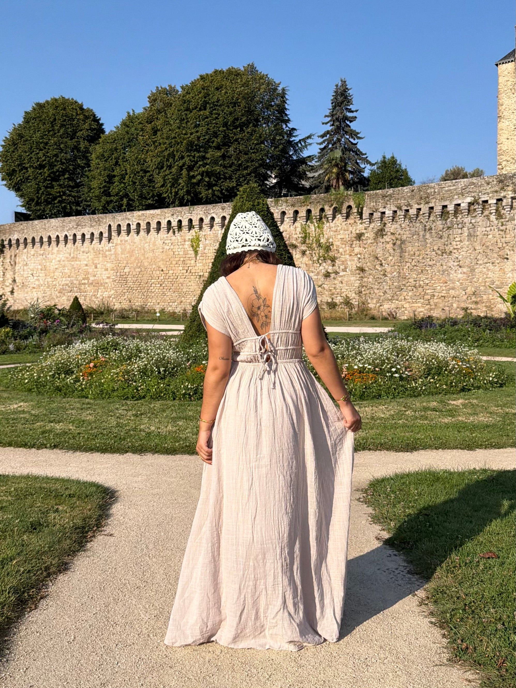 robe Robe MERIDA beige dsclothes